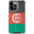 Afghanistan Flag Distressed iPhone 14 Pro Clear Case